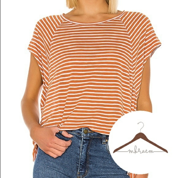 Free People Tops - FP Halo cap sleeve tee